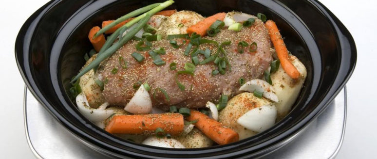 Benefits of ingredients used in a slow cooker recipe