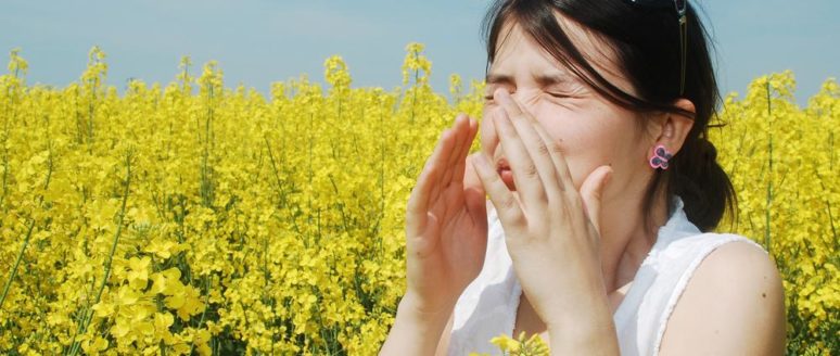 Symptoms and signs of pollen allergies
