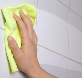 The art of cleaning bathroom tiles
