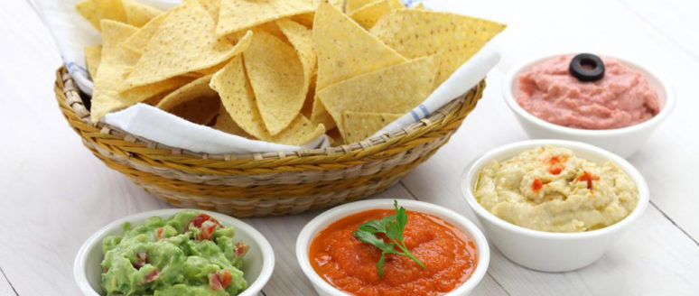 Different types of salsa for your nachos